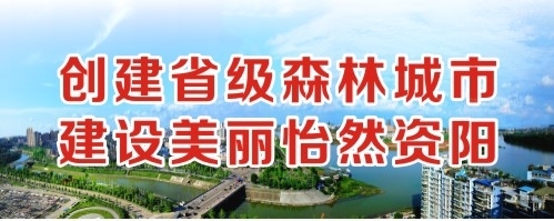 操美穴在线视频创建省级森林城市 建设美丽怡然资阳